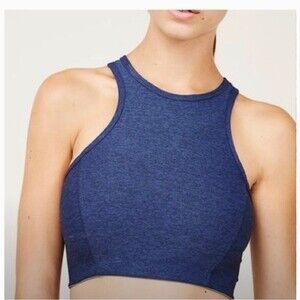 Outdoor Voices Athena Crop in Deep Sea